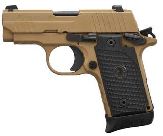 SIG Sauer P238 Emperor Scorpion 380 ACP Pistol - Coyote Cerakote - 7rd - 2.7"
